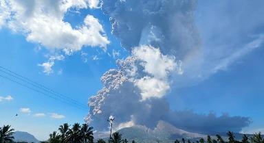 印尼一火山噴發